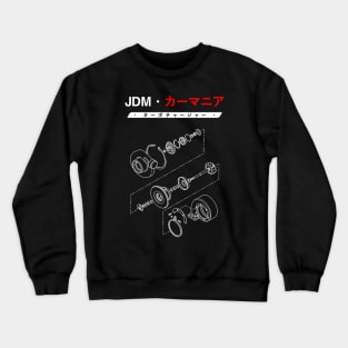 JDM Turbocharger Crewneck Sweatshirt